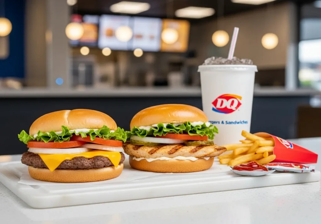 Dairy Queen Burgers & Sandwiches