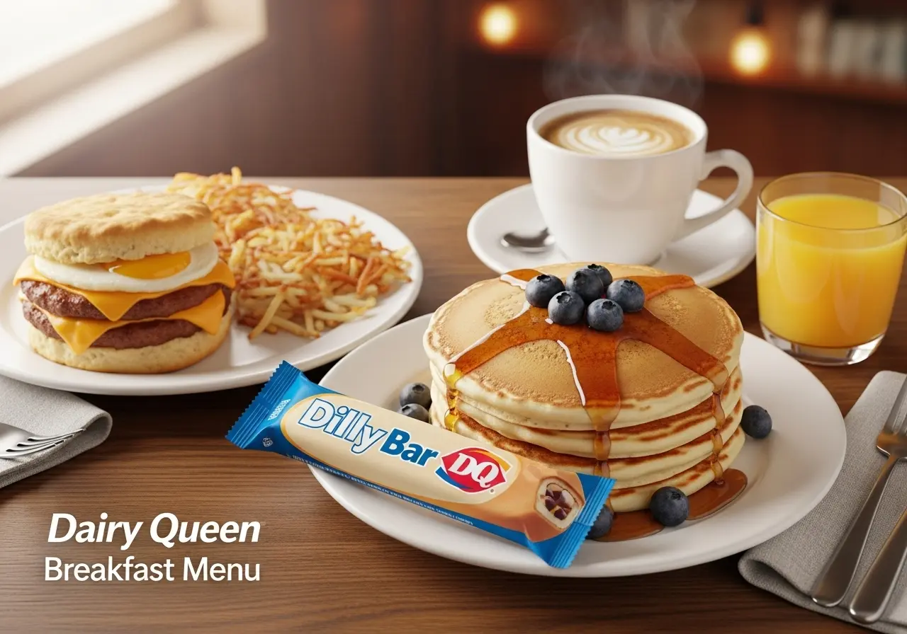 Dairy Queen breakfast menu