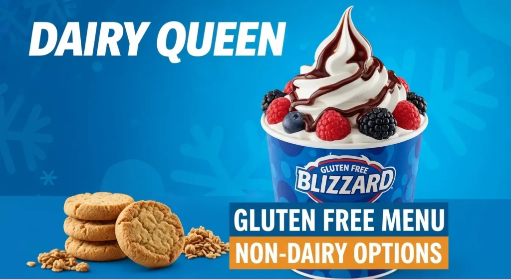 Dairy Queen Gluten Free non dairy options