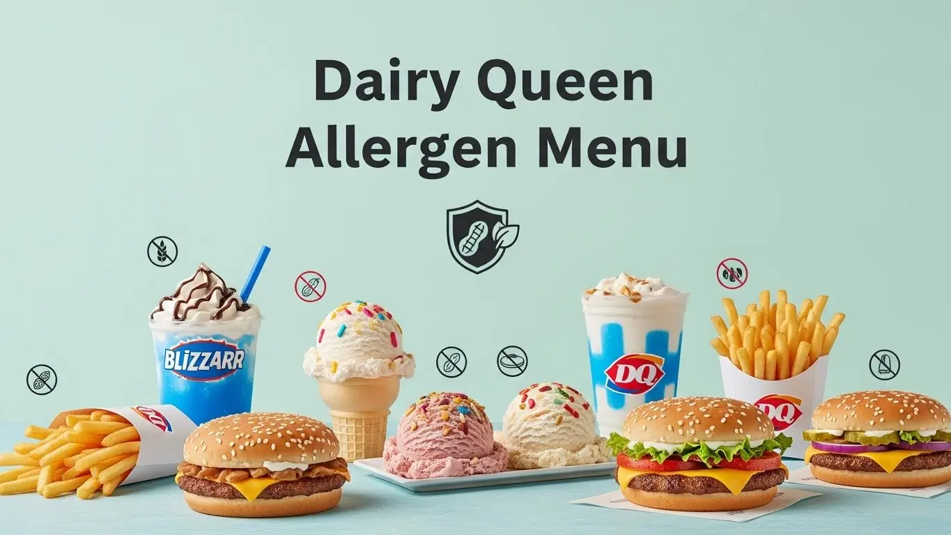 Dairy Queen Allergen Menu