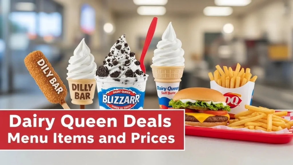 Dairy Queen Deals menu