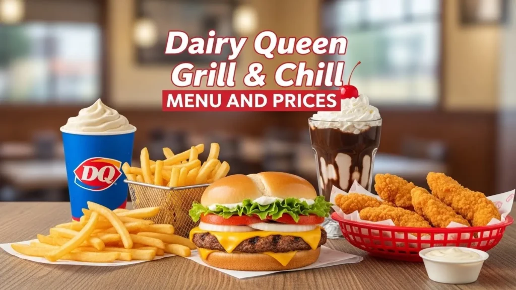 Dairy Queen Grill & Chill Menu prices