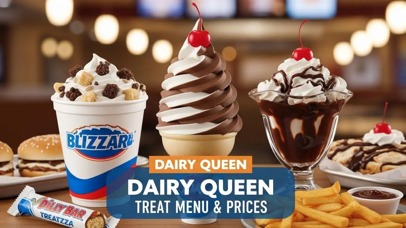 Dairy Queen Treat Menu & Prices